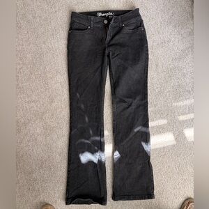 Wrangler Women's Black Flare Jeans